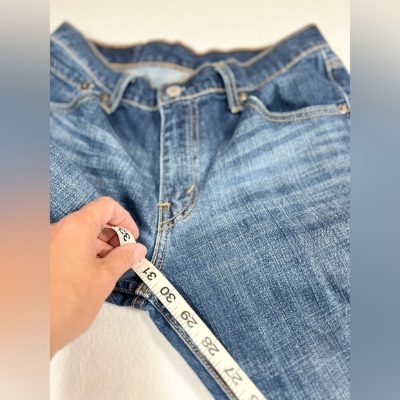 LEVIS Men’s 527 Slim Boot Cut Denim‎ Blue Jeans Size 29/30 Y2K Retro Casual - Picture 14 of 16